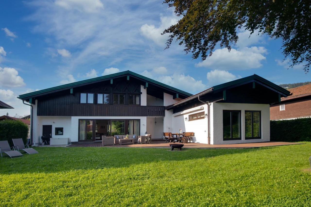 Schmuckstück am See mit schnellem WLAN, Sauna, Kamin&Fitness Schliersee Exterior foto